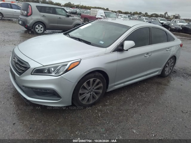 Photo 1 VIN: 5NPE34AF3FH106171 - HYUNDAI SONATA 