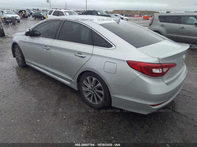 Photo 2 VIN: 5NPE34AF3FH106171 - HYUNDAI SONATA 