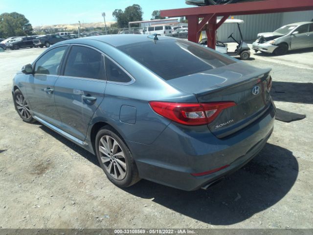 Photo 2 VIN: 5NPE34AF3FH107398 - HYUNDAI SONATA 