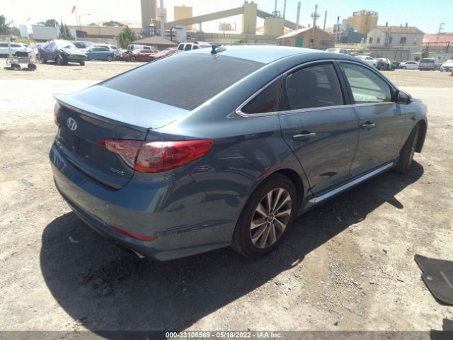 Photo 3 VIN: 5NPE34AF3FH107398 - HYUNDAI SONATA 