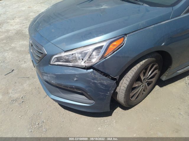 Photo 5 VIN: 5NPE34AF3FH107398 - HYUNDAI SONATA 