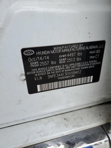 Photo 11 VIN: 5NPE34AF3FH109412 - HYUNDAI SONATA SPO 