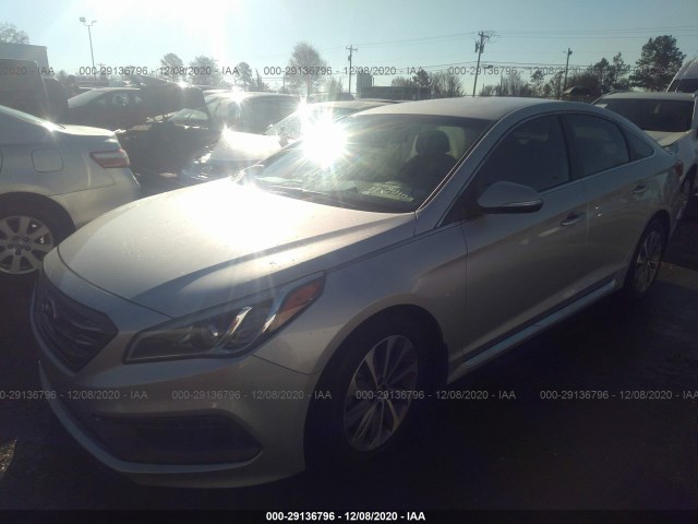 Photo 1 VIN: 5NPE34AF3FH113864 - HYUNDAI SONATA 