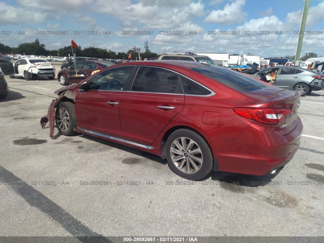 Photo 2 VIN: 5NPE34AF3FH114772 - HYUNDAI SONATA 