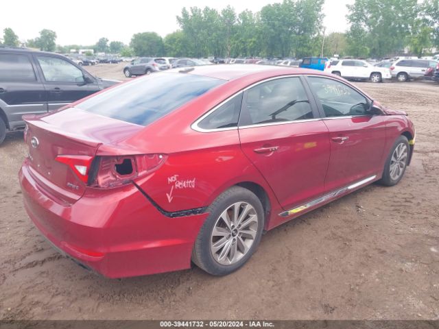 Photo 3 VIN: 5NPE34AF3FH125741 - HYUNDAI SONATA 