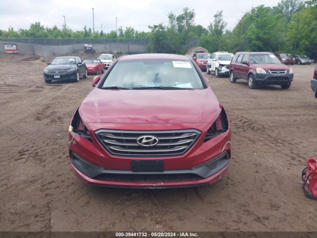 Photo 5 VIN: 5NPE34AF3FH125741 - HYUNDAI SONATA 