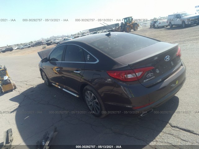 Photo 2 VIN: 5NPE34AF3FH131717 - HYUNDAI SONATA 