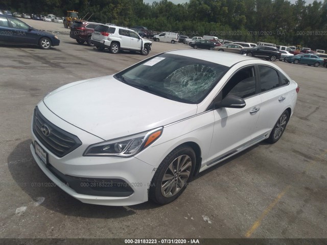 Photo 1 VIN: 5NPE34AF3FH139865 - HYUNDAI SONATA 