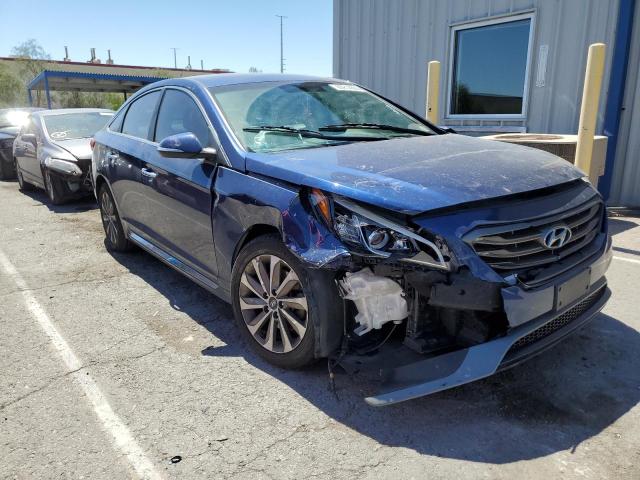 Photo 3 VIN: 5NPE34AF3FH148078 - HYUNDAI SONATA SPO 