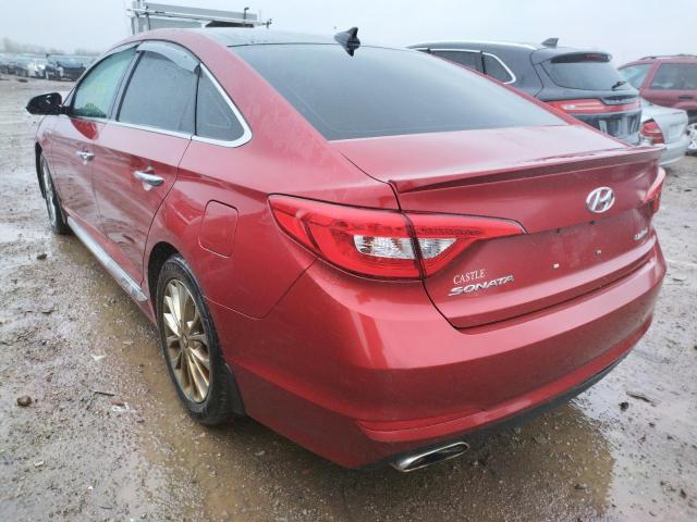 Photo 2 VIN: 5NPE34AF3FH160330 - HYUNDAI SONATA SPO 