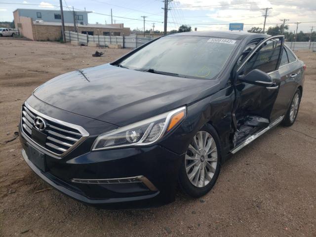 Photo 1 VIN: 5NPE34AF3FH161798 - HYUNDAI SONATA SPO 