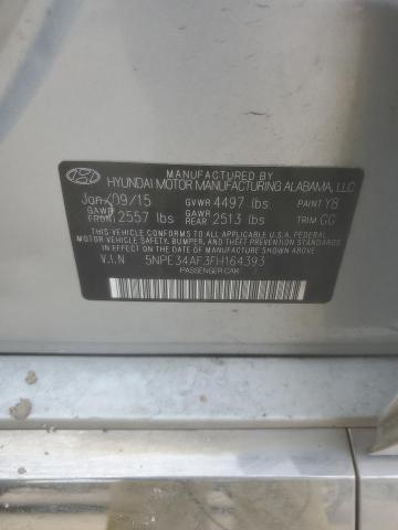 Photo 11 VIN: 5NPE34AF3FH164393 - HYUNDAI SONATA SPO 