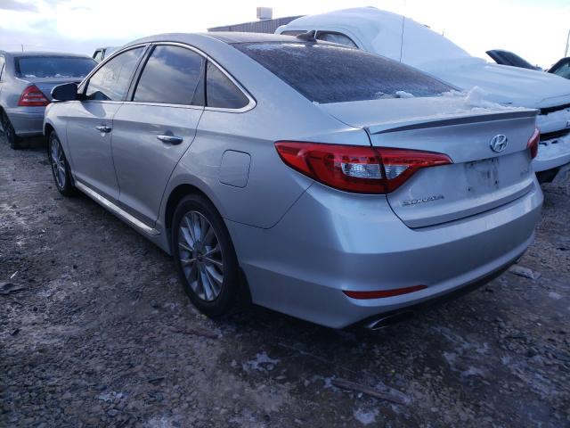 Photo 2 VIN: 5NPE34AF3FH167052 - HYUNDAI SONATA SPO 