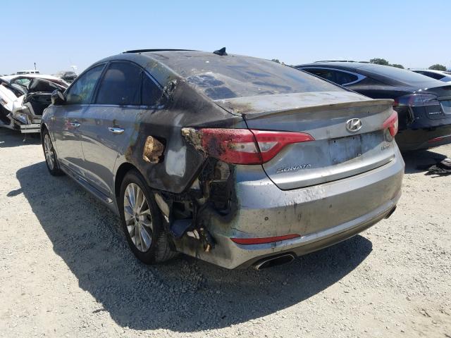 Photo 2 VIN: 5NPE34AF3FH168329 - HYUNDAI SONATA SPO 