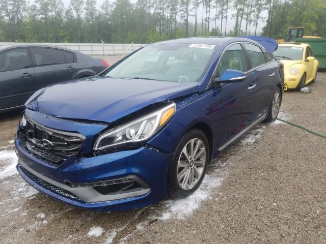 Photo 1 VIN: 5NPE34AF3FH169772 - HYUNDAI SONATA SPO 