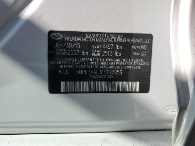 Photo 11 VIN: 5NPE34AF3FH177256 - HYUNDAI SONATA 