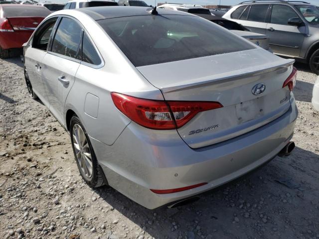 Photo 2 VIN: 5NPE34AF3FH178911 - HYUNDAI SONATA SPO 