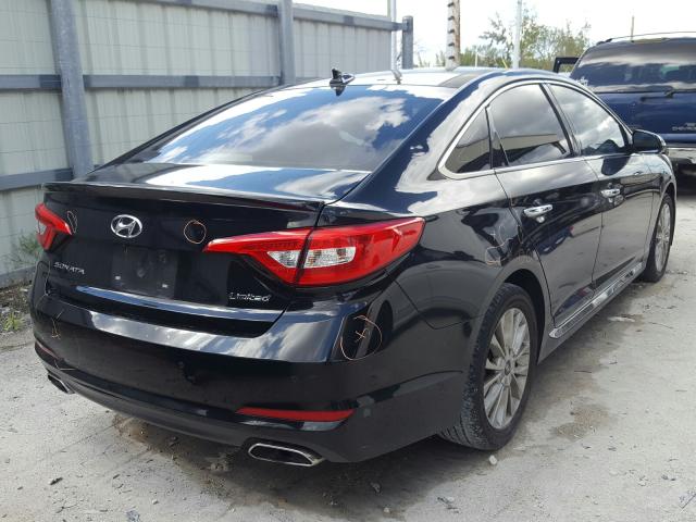 Photo 3 VIN: 5NPE34AF3FH182439 - HYUNDAI SONATA SPO 