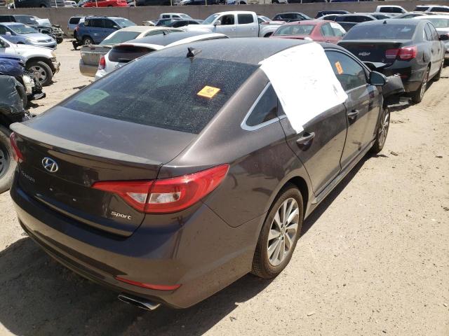 Photo 3 VIN: 5NPE34AF3FH195207 - HYUNDAI SONATA SPO 