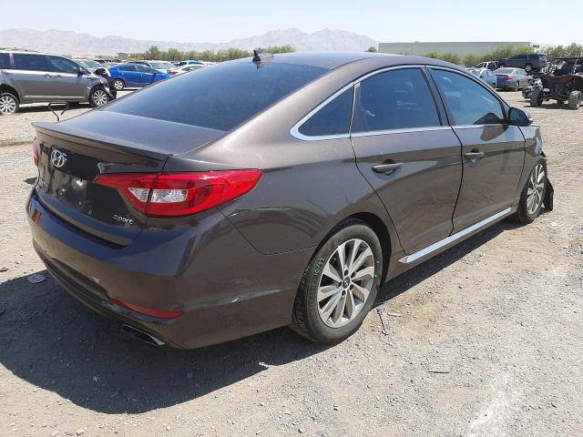 Photo 3 VIN: 5NPE34AF3FH195207 - HYUNDAI SONATA SPO 