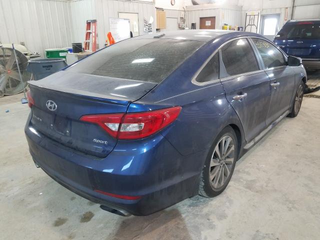 Photo 3 VIN: 5NPE34AF3FH214225 - HYUNDAI SONATA 