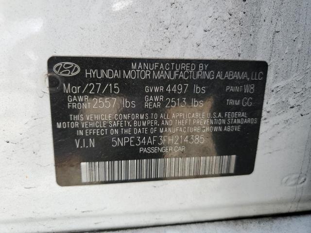 Photo 11 VIN: 5NPE34AF3FH214385 - HYUNDAI SONATA 