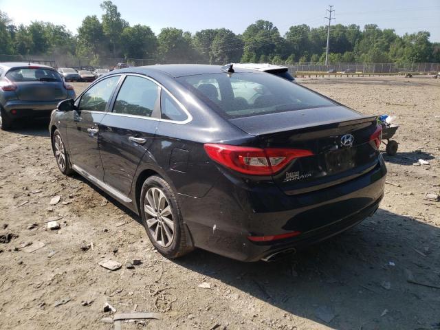 Photo 2 VIN: 5NPE34AF3FH215553 - HYUNDAI SONATA SPO 