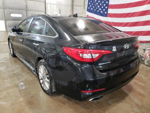 Photo 2 VIN: 5NPE34AF3FH218405 - HYUNDAI SONATA SPO 