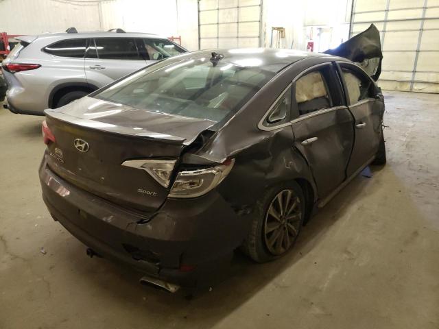 Photo 3 VIN: 5NPE34AF3FH241313 - HYUNDAI SONATA SPO 