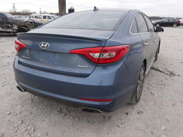 Photo 3 VIN: 5NPE34AF3FH244857 - HYUNDAI SONATA SPO 