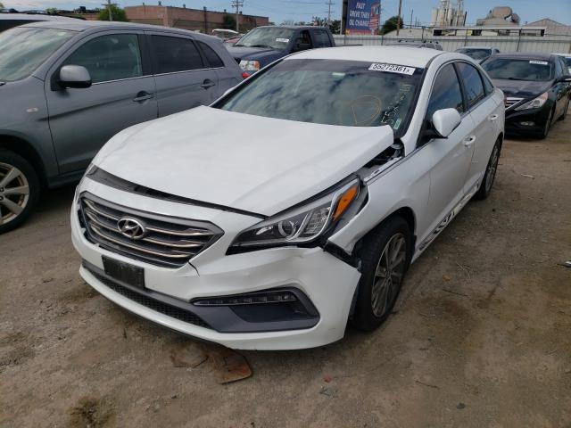 Photo 1 VIN: 5NPE34AF3FH244938 - HYUNDAI SONATA SPO 