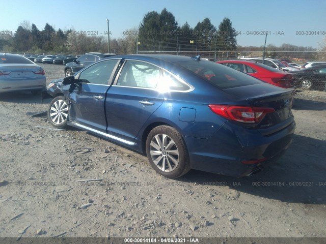 Photo 2 VIN: 5NPE34AF3FH246785 - HYUNDAI SONATA 