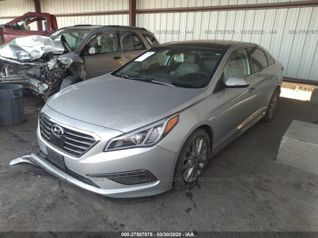 Photo 1 VIN: 5NPE34AF3FH254191 - HYUNDAI SONATA 