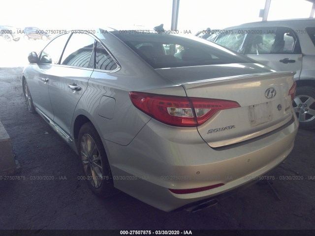 Photo 2 VIN: 5NPE34AF3FH254191 - HYUNDAI SONATA 