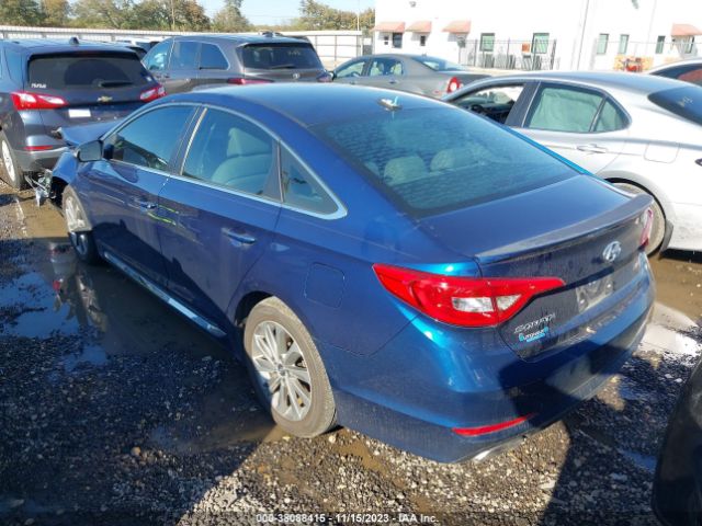 Photo 2 VIN: 5NPE34AF3GH260350 - HYUNDAI SONATA 