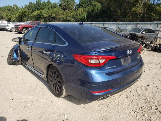 Photo 2 VIN: 5NPE34AF3GH263040 - HYUNDAI SONATA SPO 