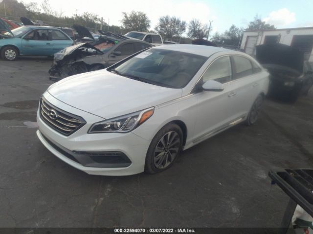 Photo 1 VIN: 5NPE34AF3GH271350 - HYUNDAI SONATA 