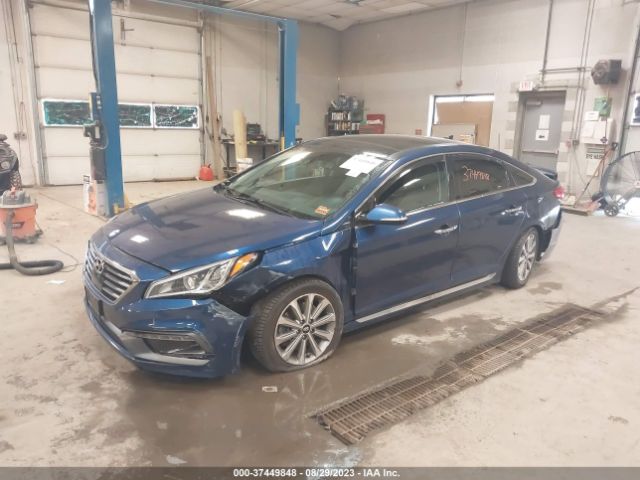 Photo 1 VIN: 5NPE34AF3GH278654 - HYUNDAI SONATA 