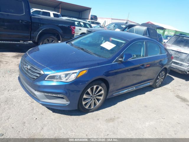 Photo 1 VIN: 5NPE34AF3GH280341 - HYUNDAI SONATA 