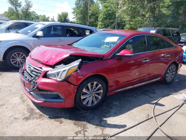 Photo 1 VIN: 5NPE34AF3GH281795 - HYUNDAI SONATA 