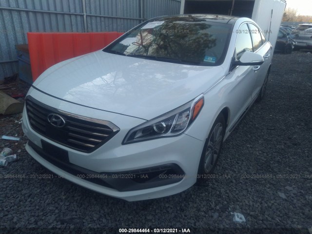 Photo 1 VIN: 5NPE34AF3GH282364 - HYUNDAI SONATA 