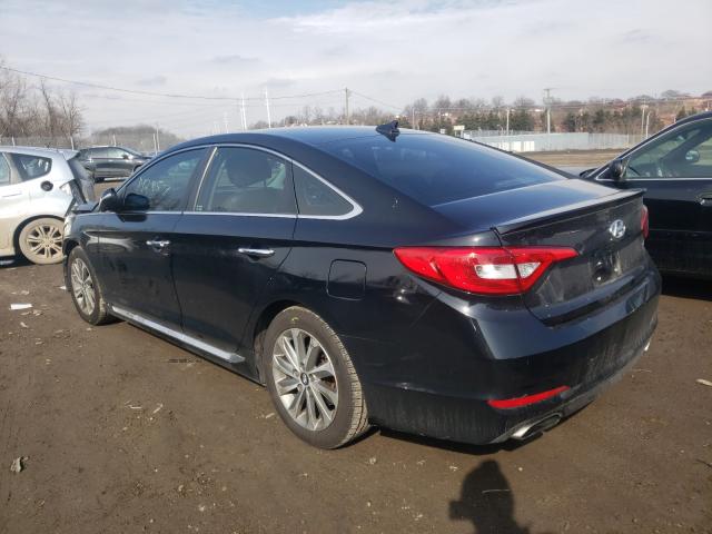 Photo 2 VIN: 5NPE34AF3GH284664 - HYUNDAI SONATA SPO 