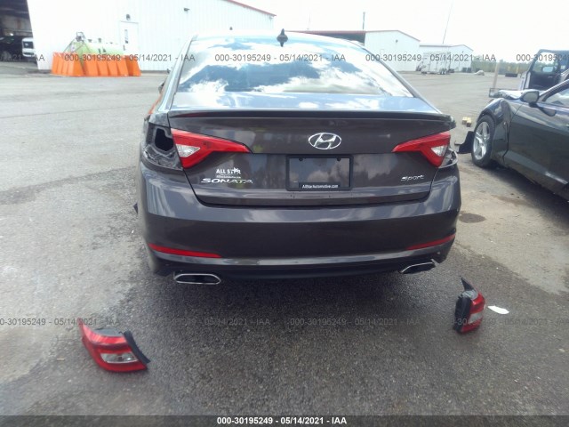 Photo 5 VIN: 5NPE34AF3GH286396 - HYUNDAI SONATA 