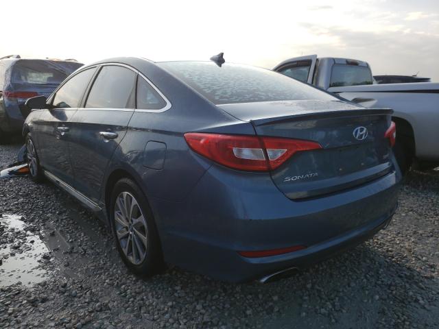 Photo 2 VIN: 5NPE34AF3GH289640 - HYUNDAI SONATA SPO 