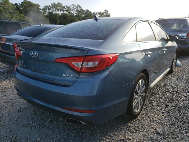 Photo 3 VIN: 5NPE34AF3GH289640 - HYUNDAI SONATA SPO 