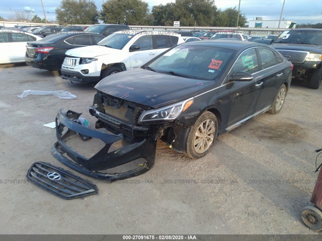 Photo 1 VIN: 5NPE34AF3GH289976 - HYUNDAI SONATA 