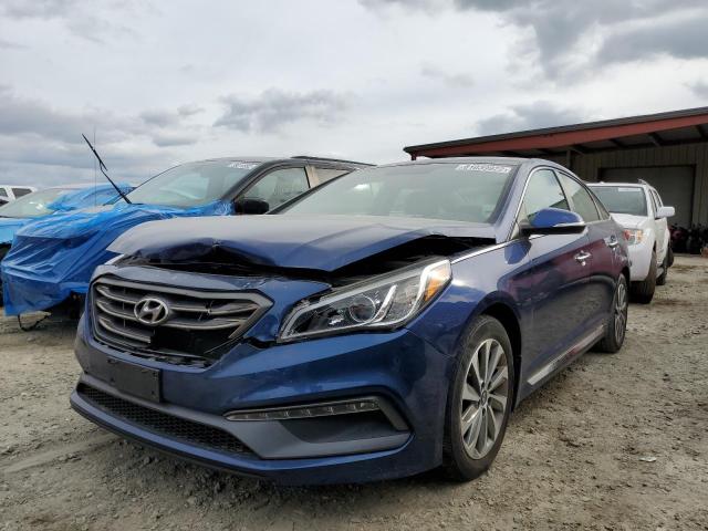 Photo 1 VIN: 5NPE34AF3GH304945 - HYUNDAI SONATA SPO 