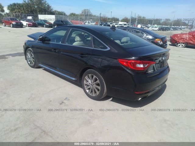 Photo 2 VIN: 5NPE34AF3GH309644 - HYUNDAI SONATA 