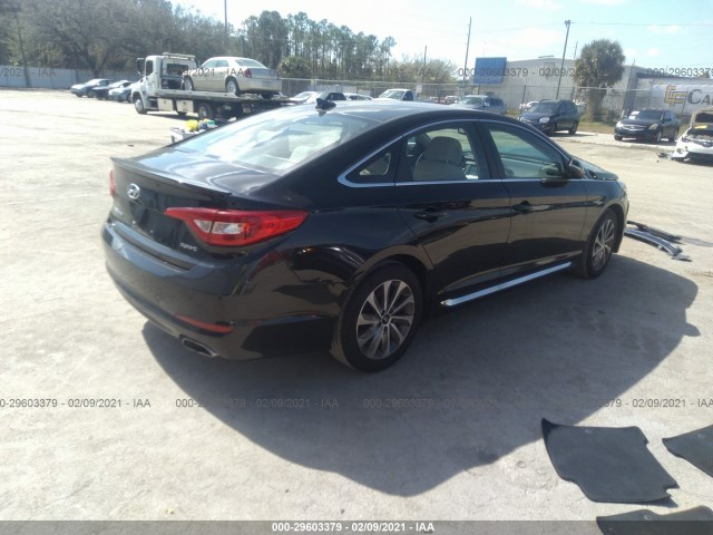 Photo 3 VIN: 5NPE34AF3GH309644 - HYUNDAI SONATA 