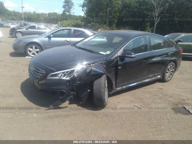 Photo 1 VIN: 5NPE34AF3GH315153 - HYUNDAI SONATA 